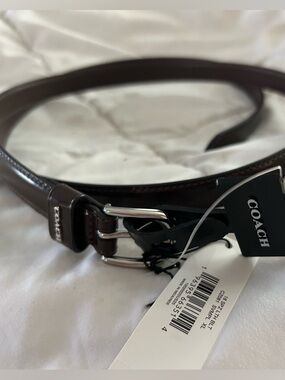 COACH Classic Leather Belt